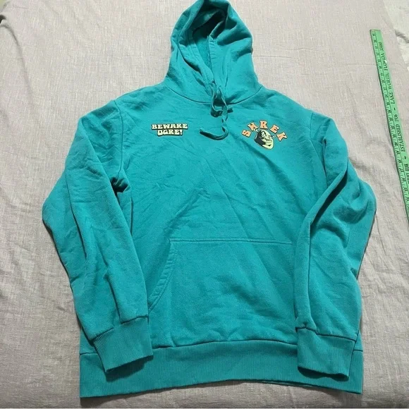 Shrek Oversized Hoodie Size Medium Baggy Streetwear Cartoon Bold Vibrant - Picture 2 of 8